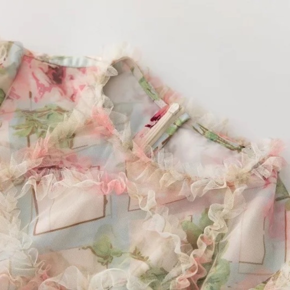 All Over Ruffle Dress Fest - Picture 6 of 6